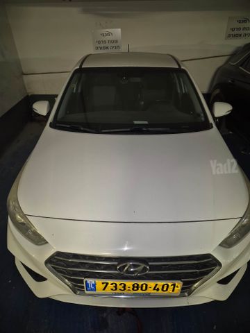 מודעת רכב יונדאי אקסנט i25
