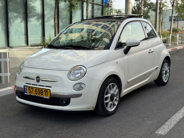 מודעת רכב פיאט 500