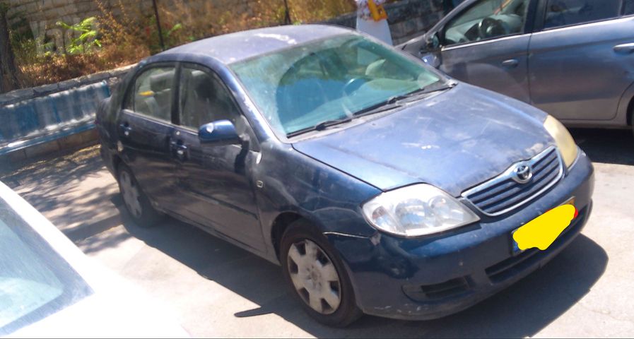 מודעת רכב טויוטה קורולה