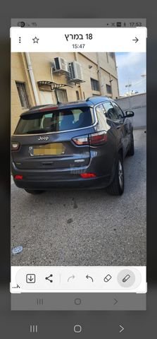 מודעת רכב ג'יפ קומפאס
