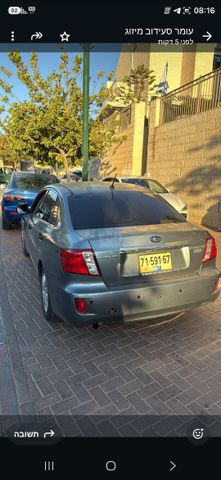 מודעת רכב סובארו אימפרזה