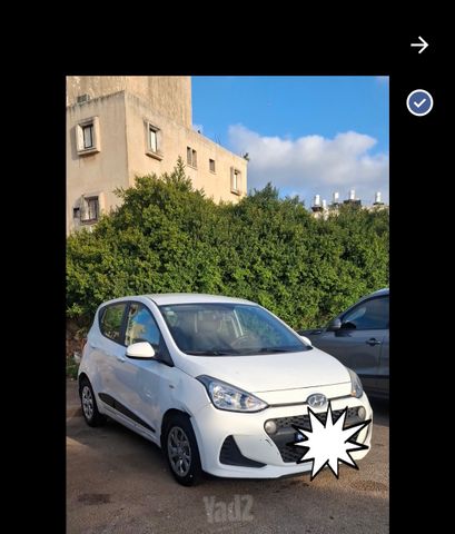 מודעת רכב יונדאי i10