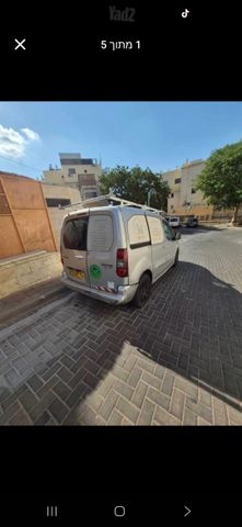 מודעת רכב סיטרואן ברלינגו 