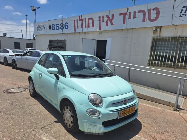 מודעת רכב פיאט 500