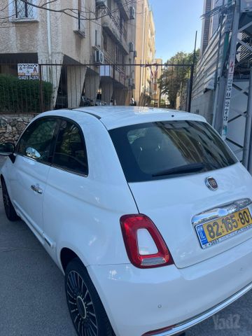 מודעת רכב פיאט 500