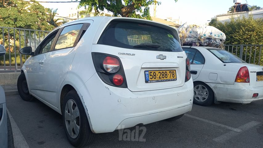 מודעת רכב שברולט סוניק