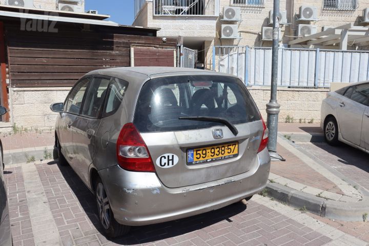 מודעת רכב הונדה ג'אז