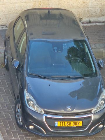 מודעת רכב פיג'ו 208