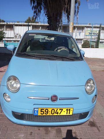 מודעת רכב פיאט 500