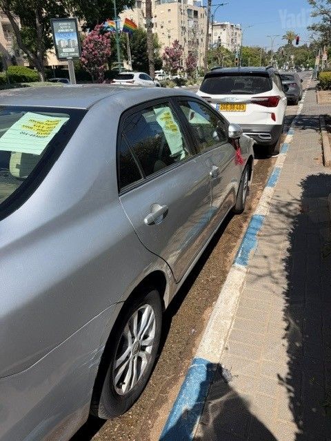 מודעת רכב טויוטה קורולה