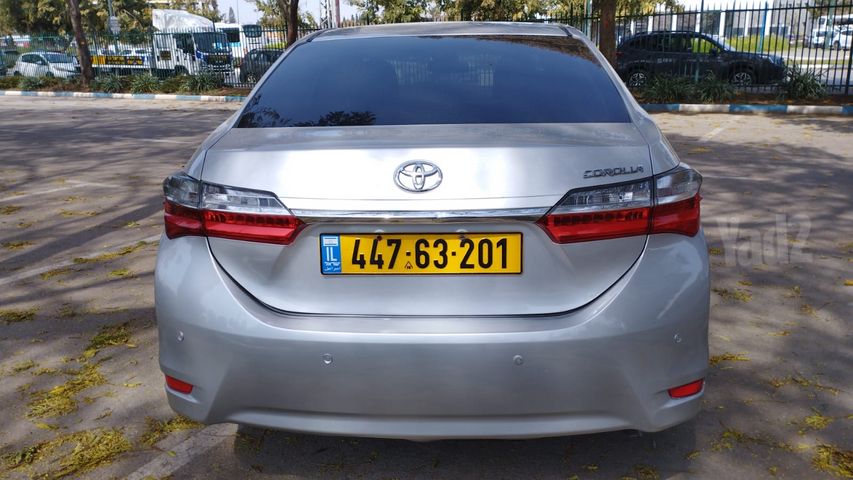 מודעת רכב טויוטה קורולה