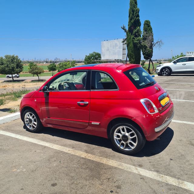 מודעת רכב פיאט 500