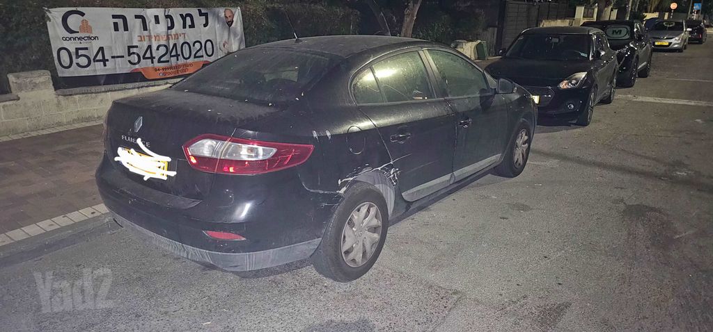 מודעת רכב רנו פלואנס