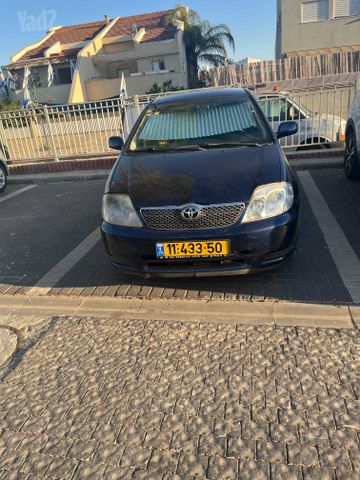 מודעת רכב טויוטה קורולה