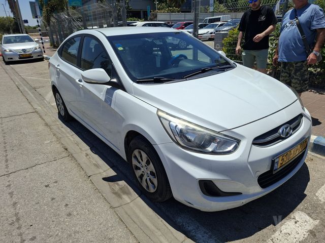 מודעת רכב יונדאי אקסנט i25