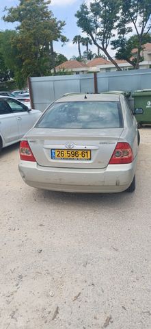 מודעת רכב טויוטה קורולה