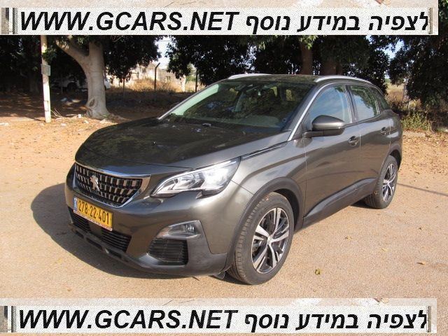 מודעת רכב פיג'ו 3008