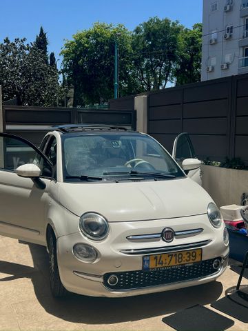 מודעת רכב פיאט 500