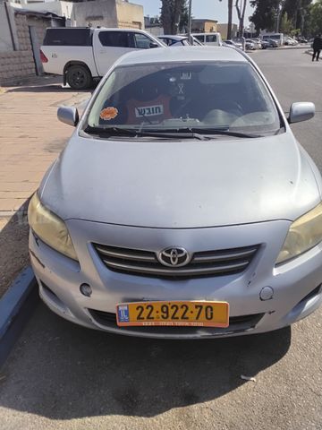 מודעת רכב טויוטה קורולה