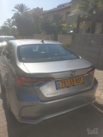 מודעת רכב טויוטה קורולה