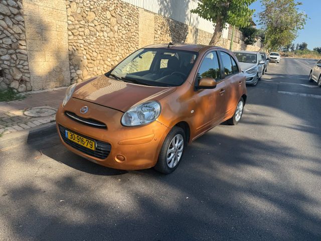 מודעת רכב ניסאן מיקרה