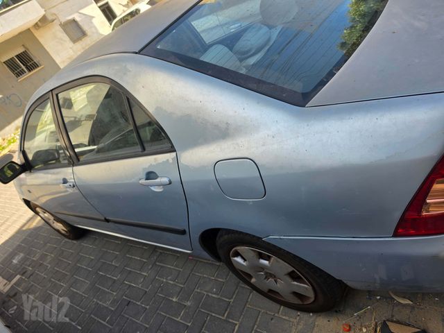 מודעת רכב טויוטה קורולה