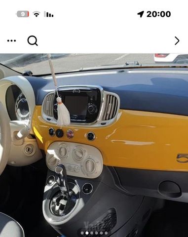 מודעת רכב פיאט 500