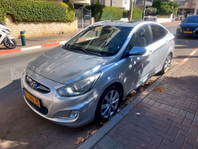 מודעת רכב יונדאי אקסנט i25