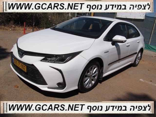 מודעת רכב טויוטה קורולה