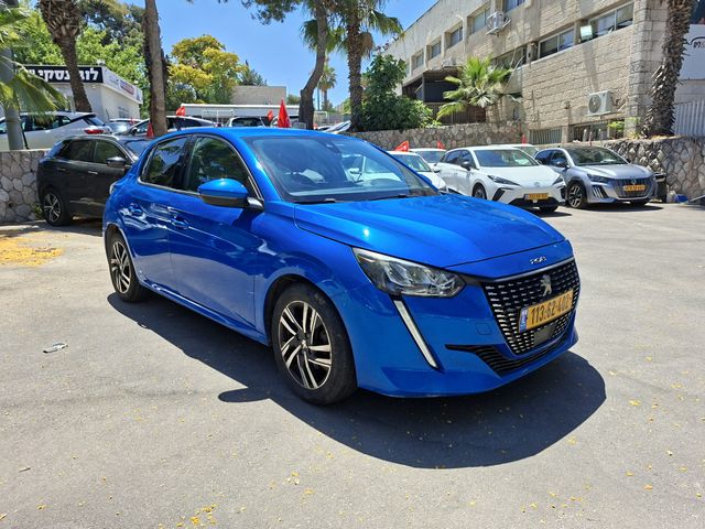 מודעת רכב פיג'ו 208