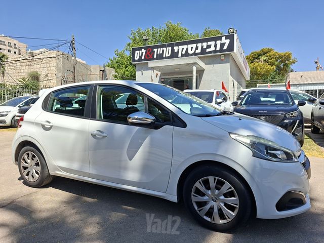 מודעת רכב פיג'ו 208