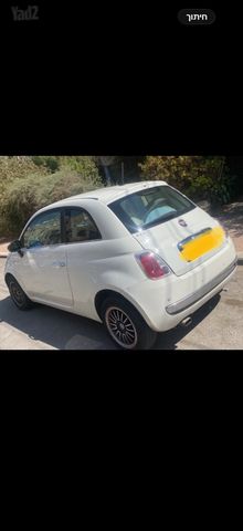 מודעת רכב פיאט 500