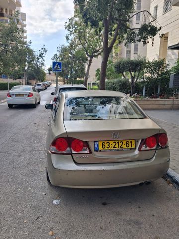 מודעת רכב הונדה סיוויק