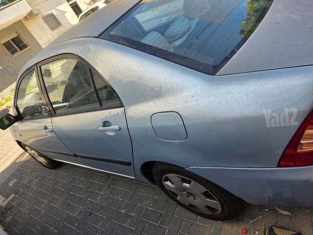 מודעת רכב טויוטה קורולה