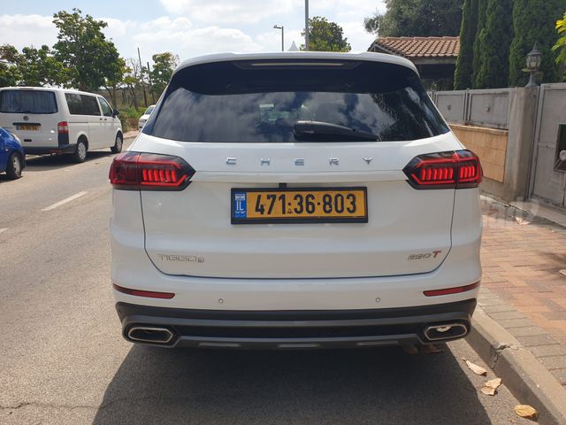 מודעת רכב צ׳רי טיגו 8 פרו