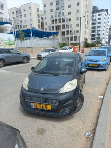 מודעת רכב פיג'ו 107