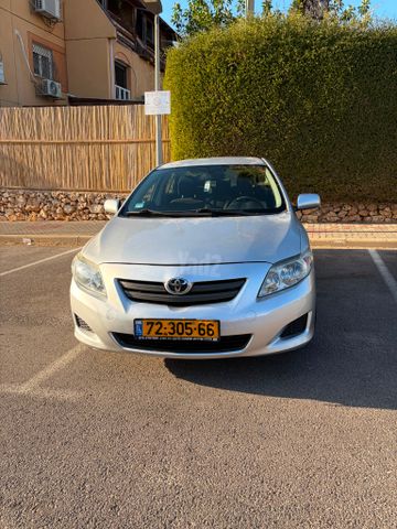 מודעת רכב טויוטה קורולה