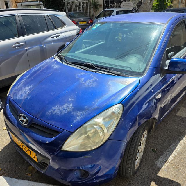 מודעת רכב יונדאי i20
