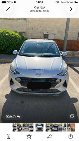 מודעת רכב יונדאי i10
