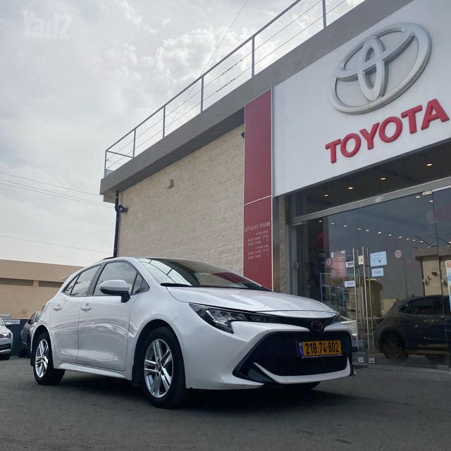 מודעת רכב טויוטה קורולה