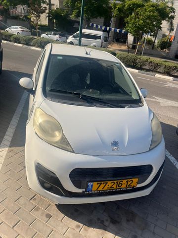 מודעת רכב פיג'ו 107