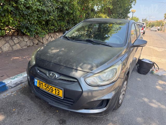 מודעת רכב יונדאי אקסנט i25