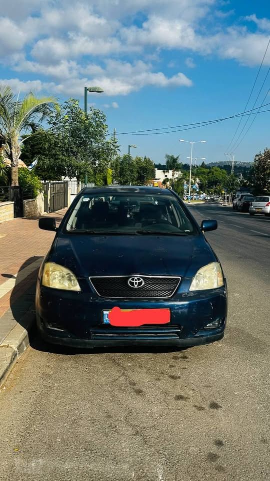 מודעת רכב טויוטה קורולה