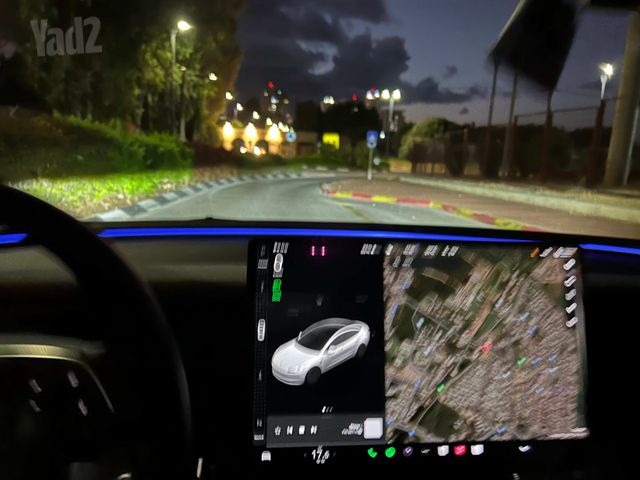 מודעת רכב טסלה מודל 3