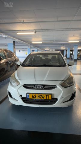 מודעת רכב יונדאי אקסנט i25