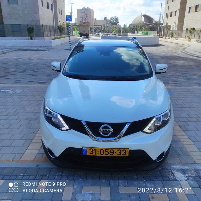 מודעת רכב ניסאן קשקאי