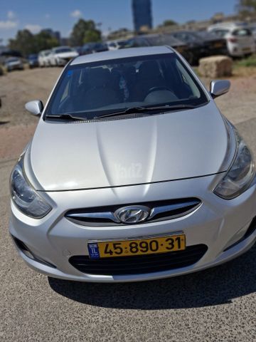 מודעת רכב יונדאי אקסנט i25