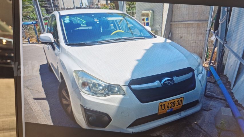 מודעת רכב סובארו אימפרזה