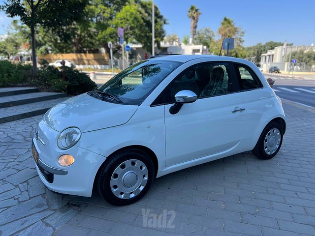 מודעת רכב פיאט 500