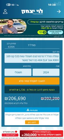 טסלה מודל Y